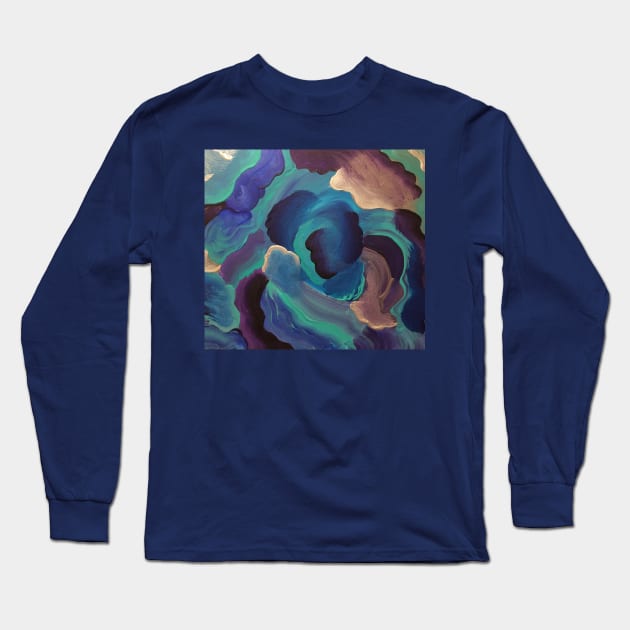 Abyss Long Sleeve T-Shirt by Nicole's Nifty Shop